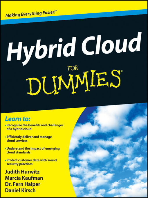 Title details for Hybrid Cloud For Dummies by Judith S. Hurwitz - Available